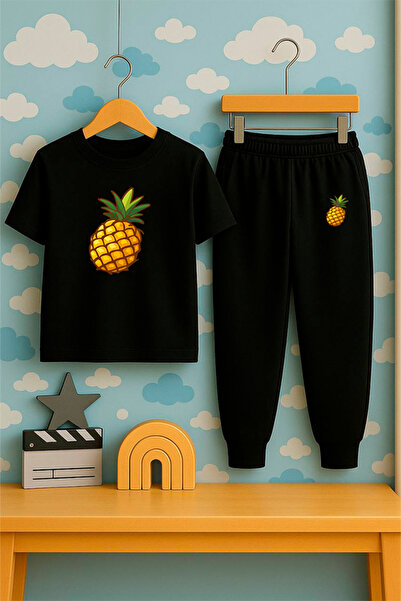 SVART WEAR Sweatshirt Tshirt Combination with Print 100% Cotton Fancy Trend