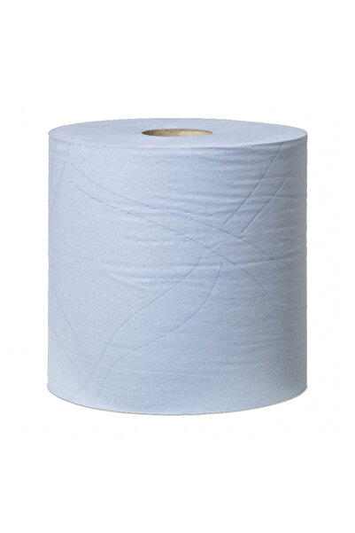 TORK Hartie de sters ultra rezistenta albastra, 2 straturi, 170 metri, 500 po...