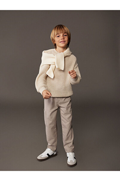 LC Waikiki Crew Neck Knit Boys' Sweater