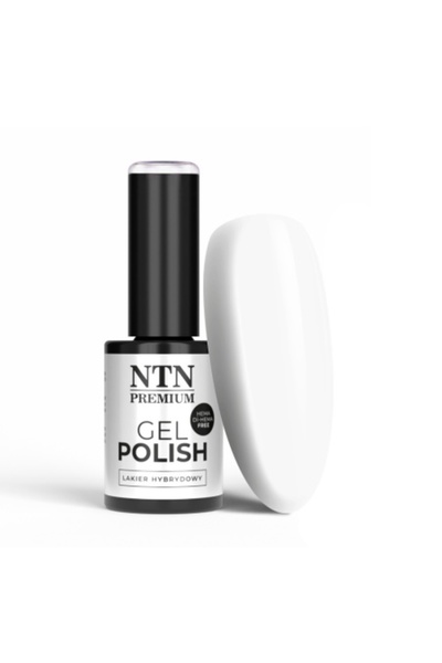 NTN PREMIUM Semi-permanent nail polish TPO free 001 Soft Touch Collection - white