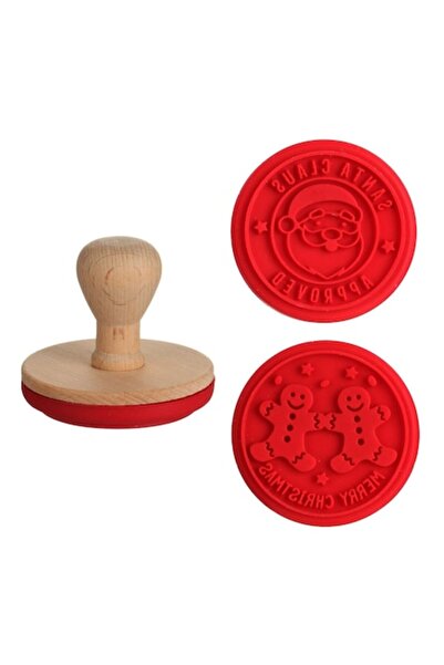 OEM Ștampilă de Crăciun pentru biscuiți cu 2 modele 6 cm - 2 buc