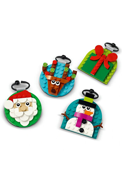 TOYFEST Christmas Ornament Collection Hanging Decor Set Fun Crafting and Decorating for Kids