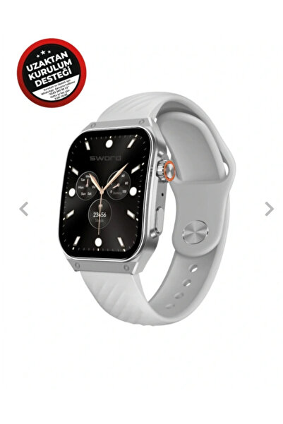 matranç SW-GIA CURVE SILVER Akıllı Saat