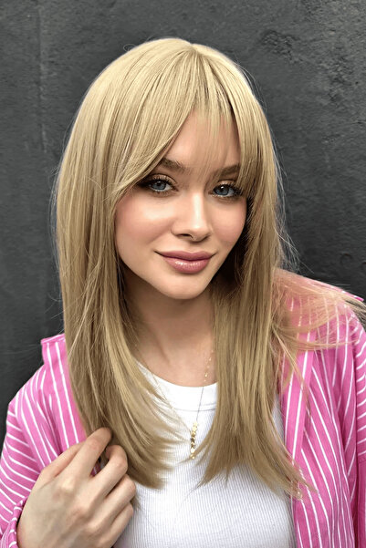 Zeysum Bal Köpüğü Düz Peruk Kahkül Detaylı Katlı Kesim