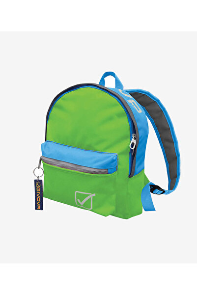 Givova University Backpack, FLUO GREEN/BLUE, plain