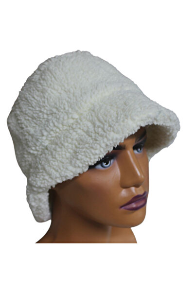 Sir Cliffson Plush hat white curly