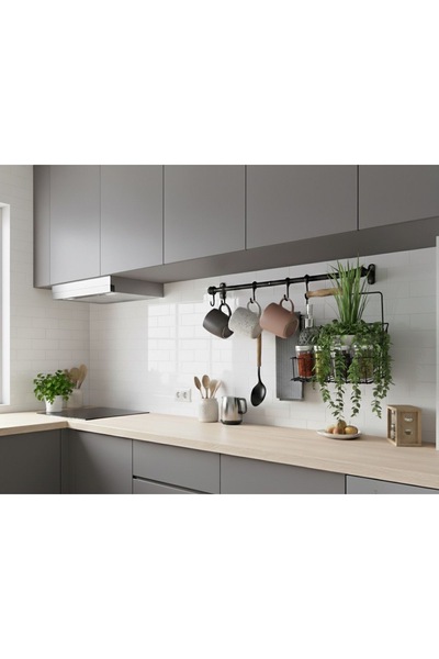 ARSLAN HOUSE Çok Amaçlı Askılı Mutfak Sepeti Duvar Askılı Tezgah Üstü Düzenle...