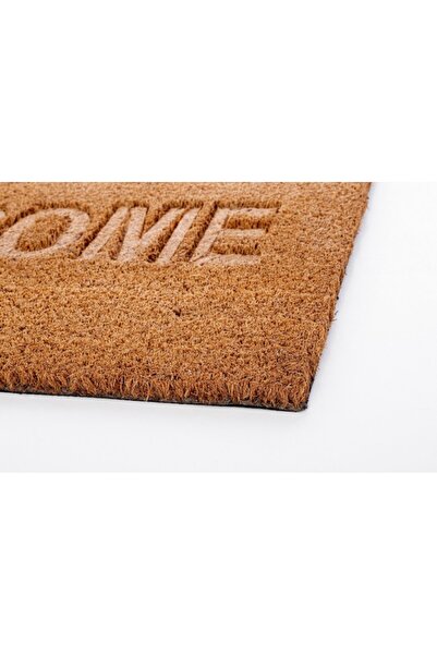 Bizzotto Doormat coconut fiber brown Welcome 40x60 cm