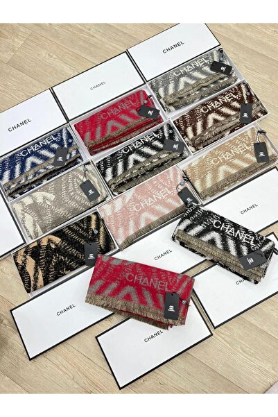 STAYILK DRESSES A luxurious winter shawl with a Chanel-inspired design; warm ...