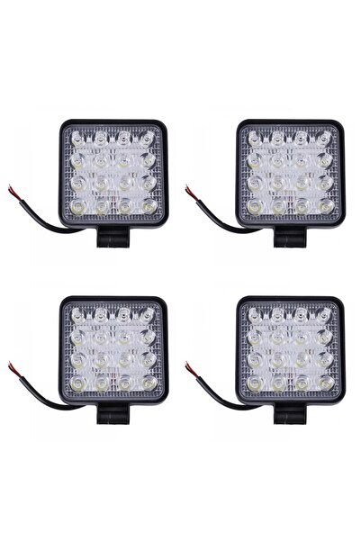 OEM Set de 4 spoturi auto off-road cu 16 LED-uri și 48W, IP67