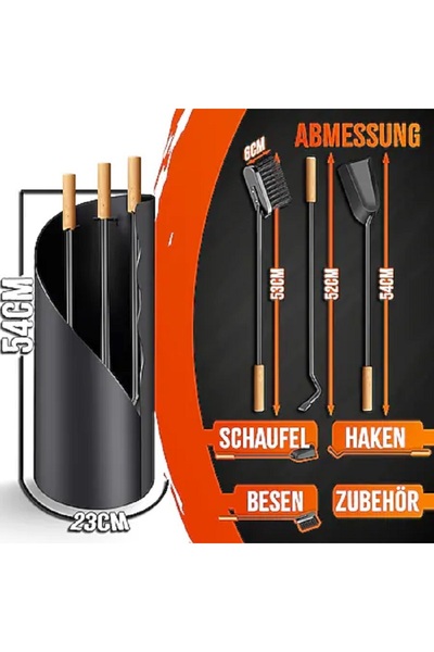 KESSER Set accesorii semineu