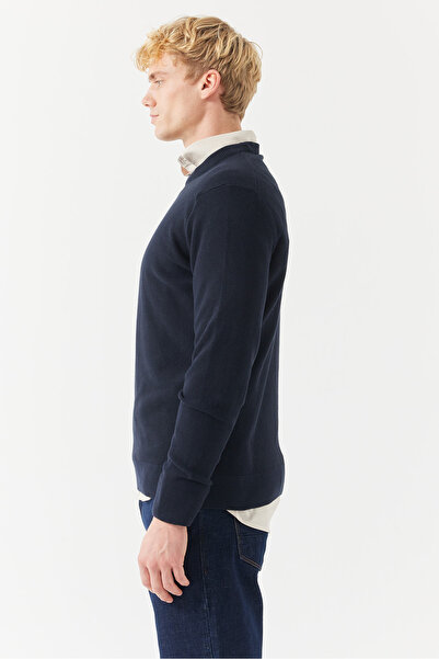 PAULMARK ЧОЛОВІЧИЙ ВЕЛОСИПЕДНИЙ СВІТЕР З БРОШКОВИМ В'ЯЗАННЯМ EM2113