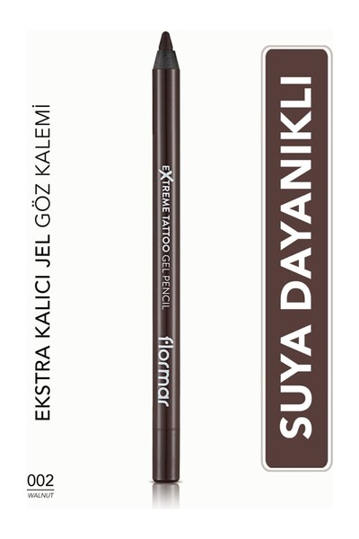 Flormar Extreme Tattoo Yoğun Renk Veren Suya Dayanıklı Jel Göz Kalemi