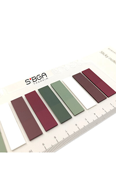 sibga tasarım Transparent Colored Postit Post-it Post It.Bookmark Bookmark Postit Sticker Note Paper 200 Sheets