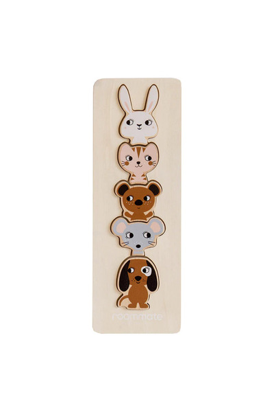 Roommate Vertical wooden puzzle - Pets, ROOMMATE, 1 year+