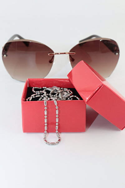 KEEBA Permanent Trace Steel Silver Color Unisex Glasses Chain. Timeless Line Design Glasses Rope Strap Accessory