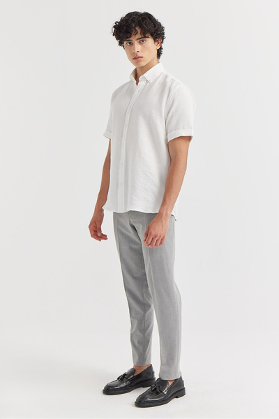 PAULMARK Ανδρικό υφασμάτινο παντελόνι Slim Fit