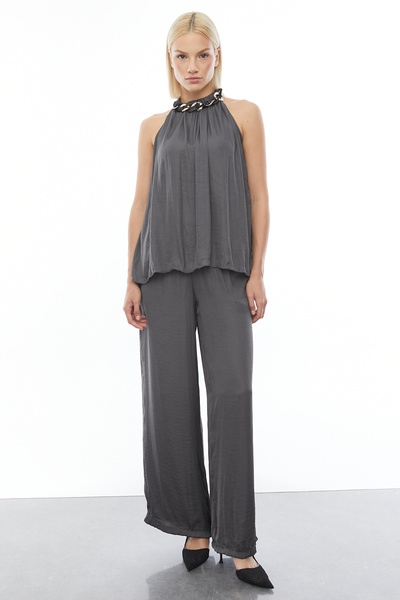 PAULMARK Ελαστικό παντελόνι μέσης