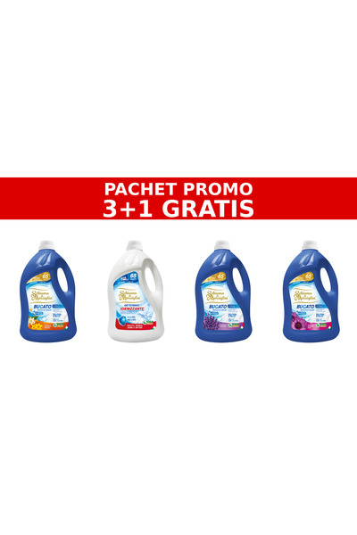 Schiuma di Marsiglia 3+1 PROMO PACKAGE – ORANGE, SANITIZER, LAVENDER, RED AME...