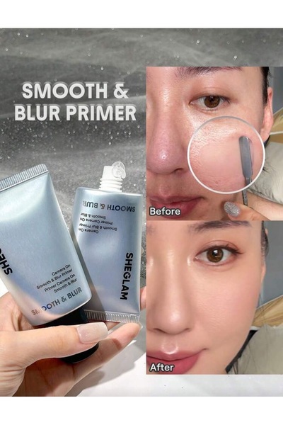 SHEGLAM camera on smooth & blur primer