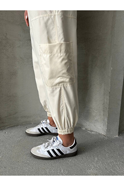 ZENGEZUR MALL MTXDPN Jogger Παντελόνι από ελαστικό υλικό μπεζ (232635) (Μέγεθος: S)