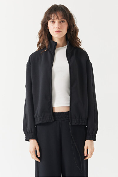 PAULMARK Women's Mock Neck Sweat Top