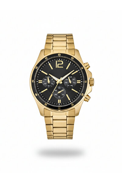 Leerybee Fashion Watch with Steel Band Analog Movement Round Dial