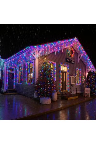 OEM Instalatie Craciun tip turturi 30 metri, 1000 LED-uri multicolor, interco...