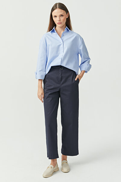 PAULMARK Women's Belt Detailed Trousers