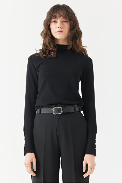 PAULMARK Women's Half Fisherman Knitwear Sweater