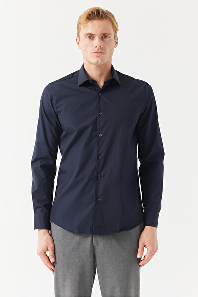 PAULMARK Ανδρικό πουκάμισο Slim Fit