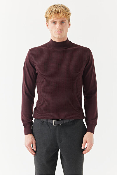 PAULMARK Ανδρικό πλεκτό πουλόβερ Half Fisherman