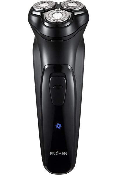 Enchen Electric Shaver for Men - Rechargeable Rotary Razor with 3D Floating Head (Black)