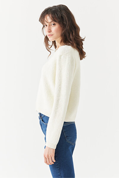 PAULMARK Women's Crew Neck Knitwear Cardigan