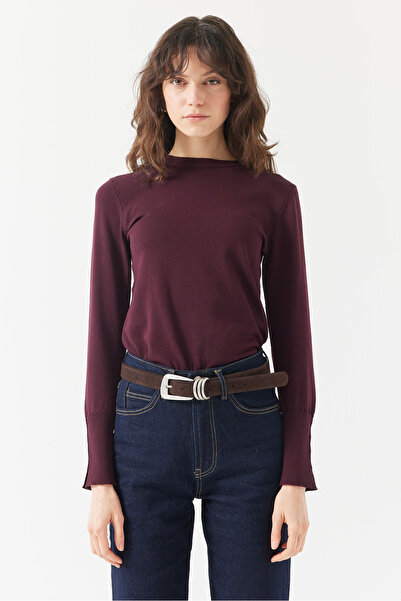 PAULMARK Women's Crew Neck Knitwear Sweater