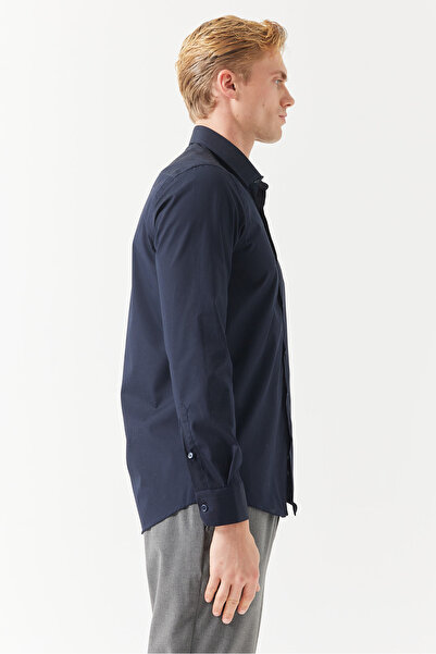 PAULMARK Ανδρικό πουκάμισο Slim Fit