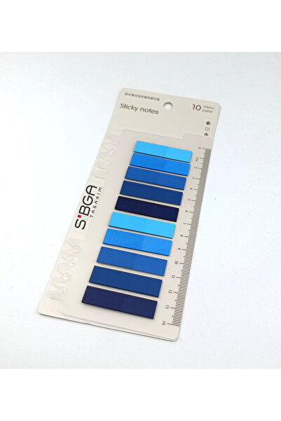 sibga tasarım Transparent Colored Postit Post-it Post It.Bookmark Bookmark Postit Sticker Note Paper 200 Sheets