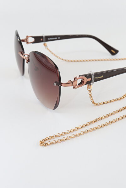 KEEBA Expression of the Soul Steel Gold Color Unisex Glasses Chain Modern Stylish Design Eyeglasses Rope Strap Accessory