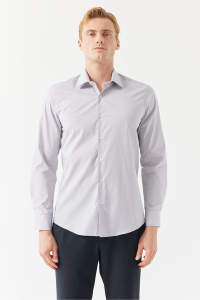 PAULMARK Ανδρικό πουκάμισο Slim Fit