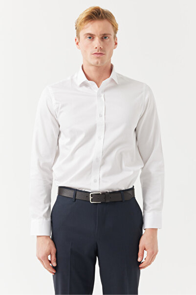 PAULMARK Men's Slim Fit shirt us2gle