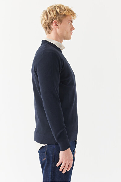 PAULMARK ЧОЛОВІЧИЙ ВЕЛОСИПЕДНИЙ СВІТЕР З БРОШКОВИМ В'ЯЗАННЯМ EM2113