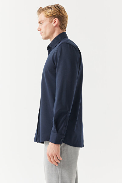 PAULMARK Ανδρικό πουκάμισο κανονικού τύπου