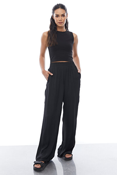 PAULMARK Elastic Waist Trousers
