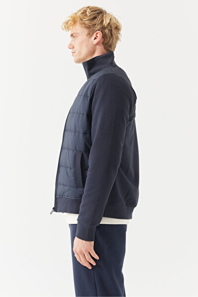 PAULMARK Men's Zippered Slim Coat