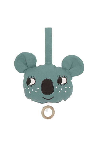 Roommate Jucărie muzicală pătuț din bumbac - Koala, ROOMMATE, 0 ani+