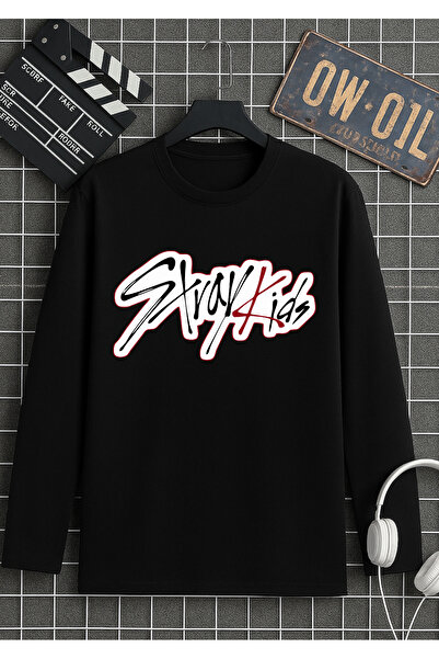 RYO FASHİON Μαύρο μακρυμάνικο μπλουζάκι UNISEX για ΕΝΗΛΙΚΕΣ ΚΑΙ ΠΑΙΔΙΑ, με ΣΥ...