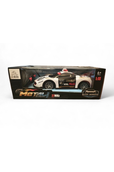Rally Remote Controlled High Speed Police Car (Rechargeable)