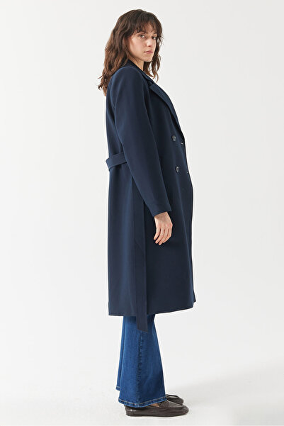 PAULMARK Γυναικεία καμπαρντίνα διπλό πέτο Capa