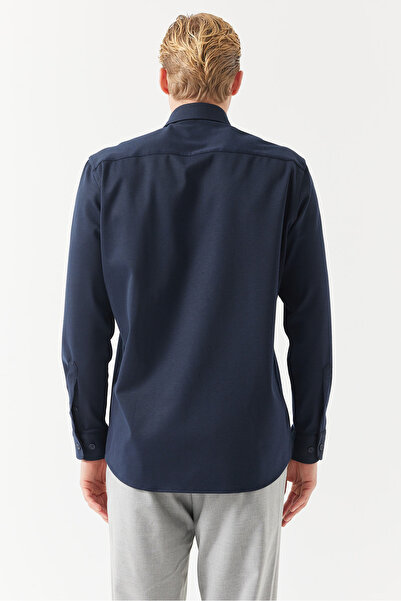 PAULMARK Ανδρικό πουκάμισο κανονικού τύπου