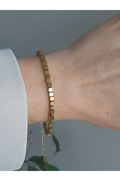 Bubbleatelier سوار دوريكا من الذهب الصلب